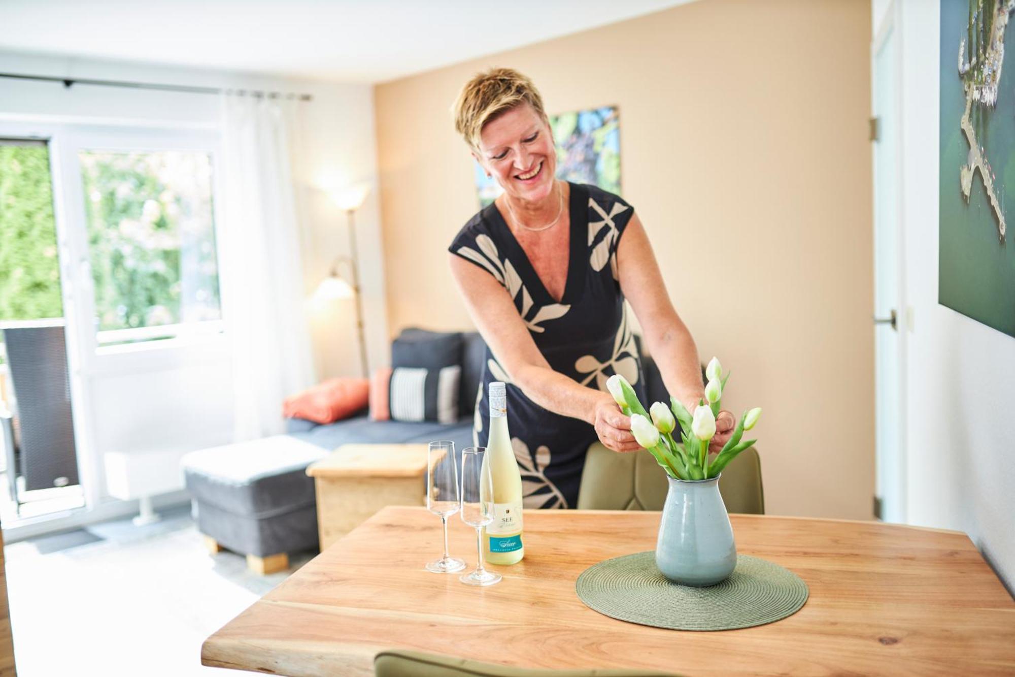 Seehaus Aachblick, Exklusive Appartements Und Ferienwohnungen Uhldingen-Mühlhofen Extérieur photo