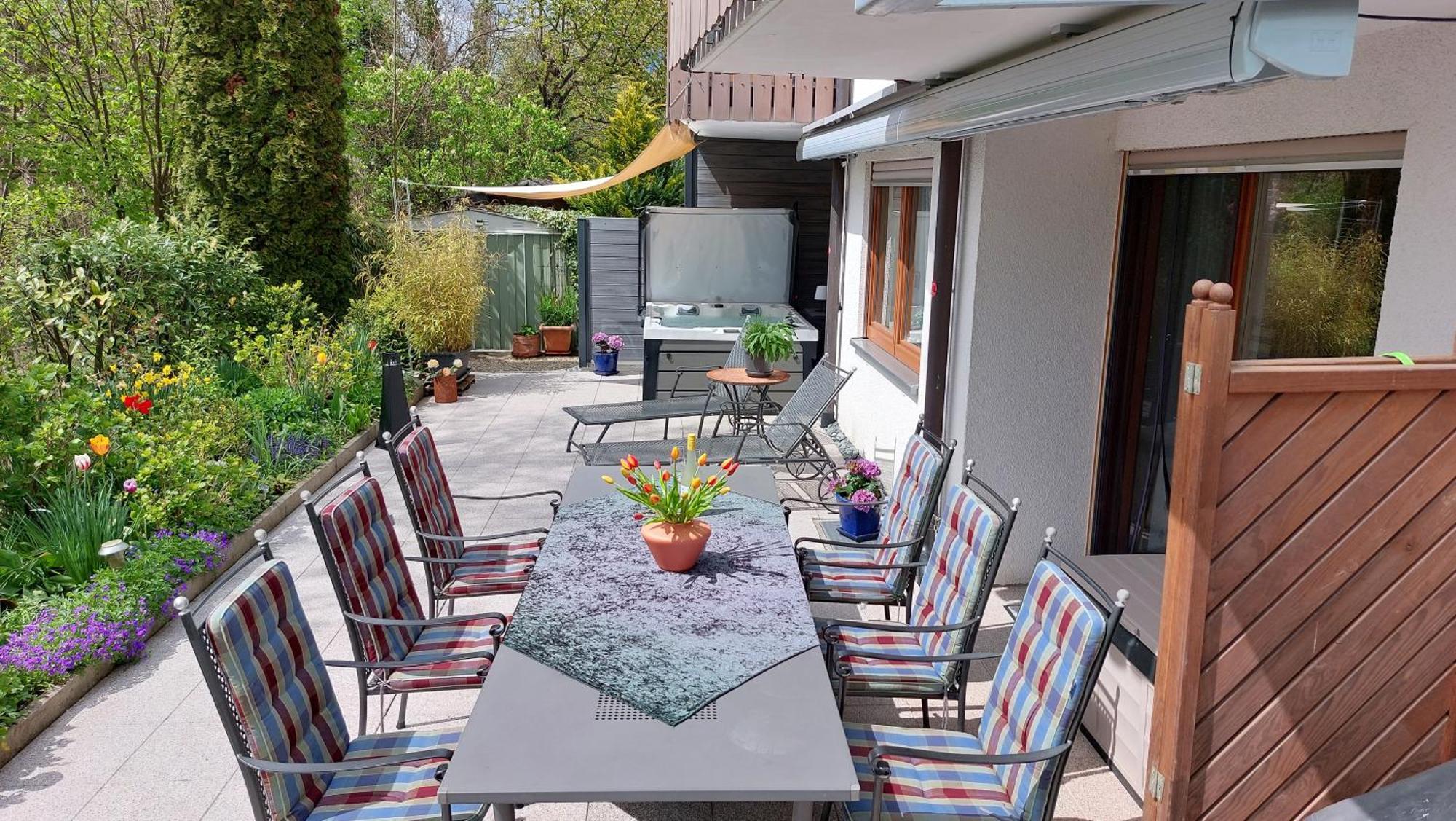Seehaus Aachblick, Exklusive Appartements Und Ferienwohnungen Uhldingen-Mühlhofen Extérieur photo
