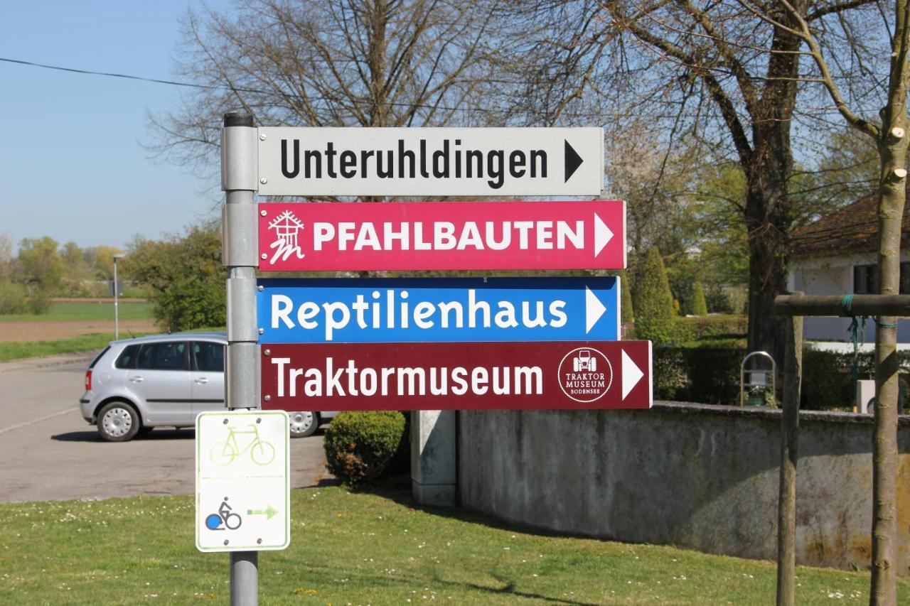 Seehaus Aachblick, Exklusive Appartements Und Ferienwohnungen Uhldingen-Mühlhofen Extérieur photo